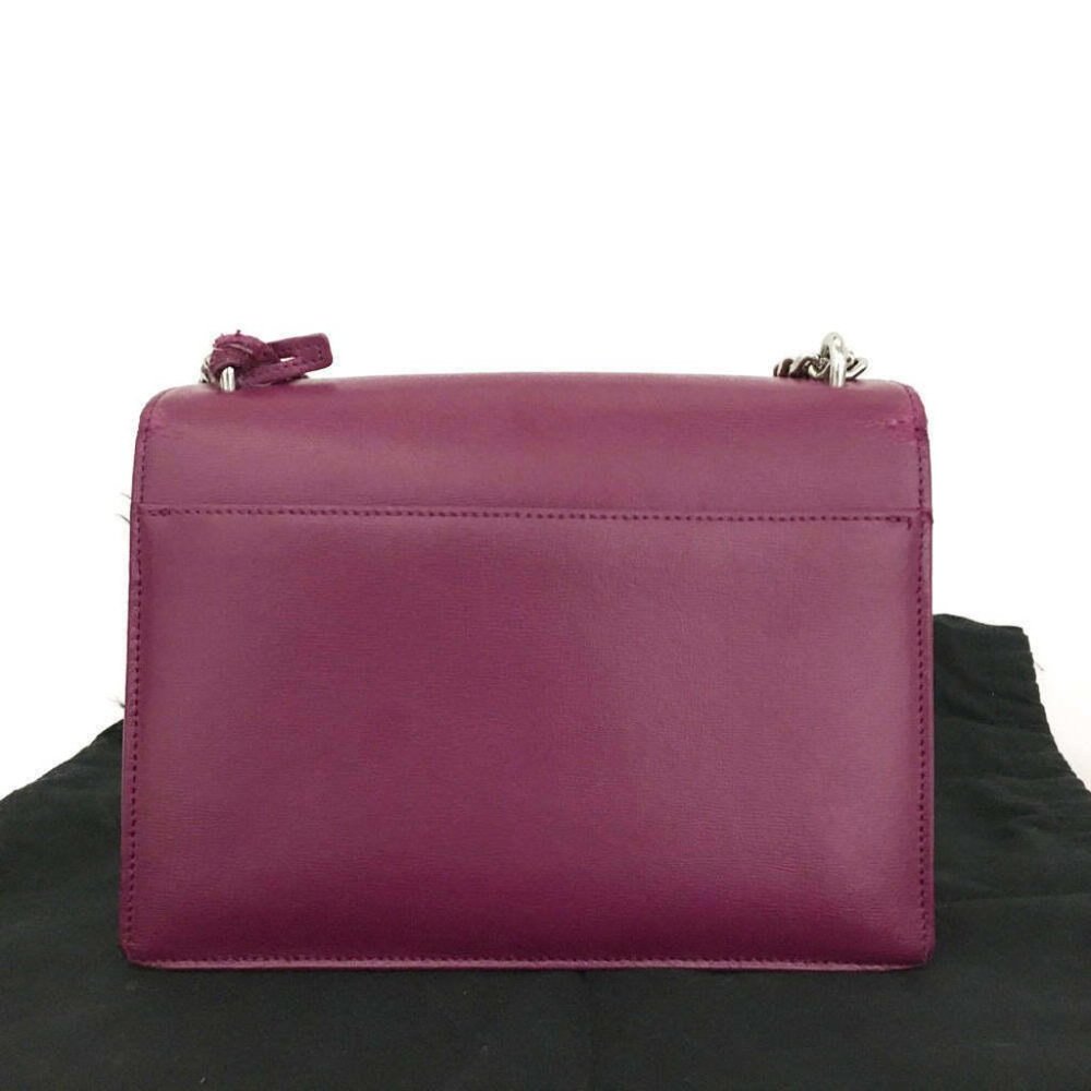 Saint Laurent Calfskin Medium Monogram Sunset Purple - Picture 4 of 11